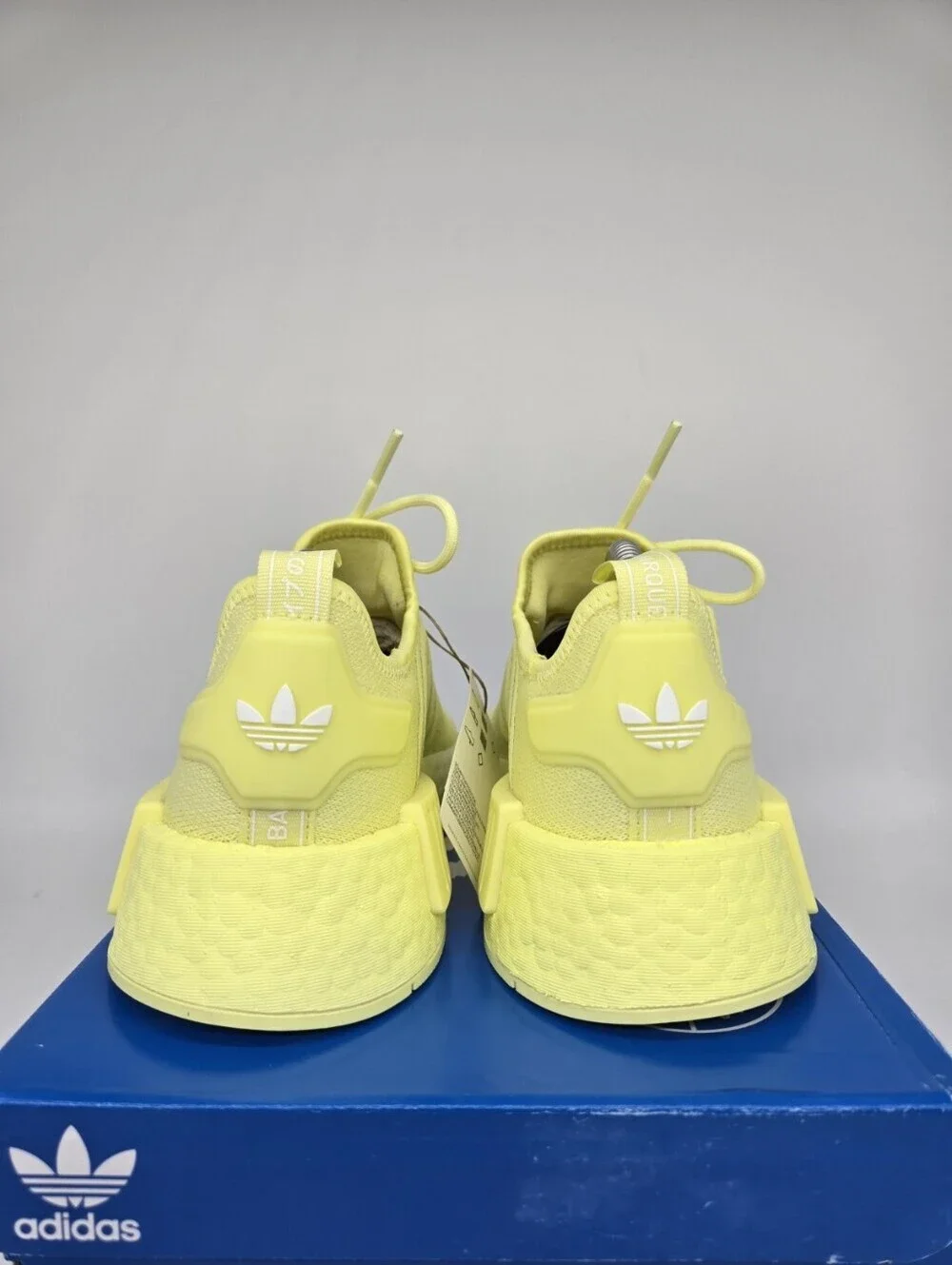 Adidas Women's NMD_R1 GX8382 Pulse Yellow Running Shoes Size 8